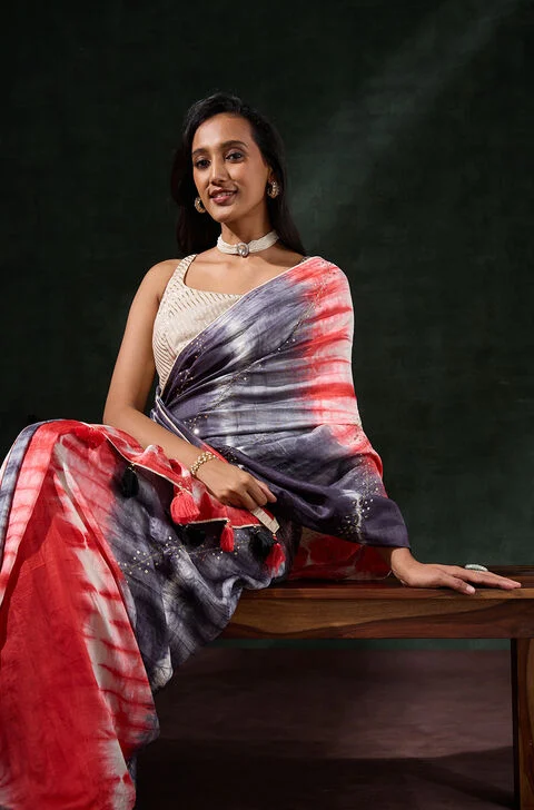 Chic Style Bridesmaid Saree